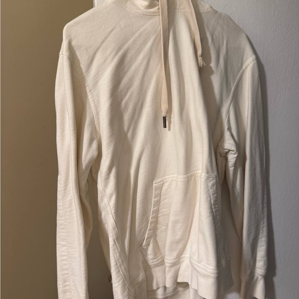 Buck Mason Men's Off-White Hoodie Sweater